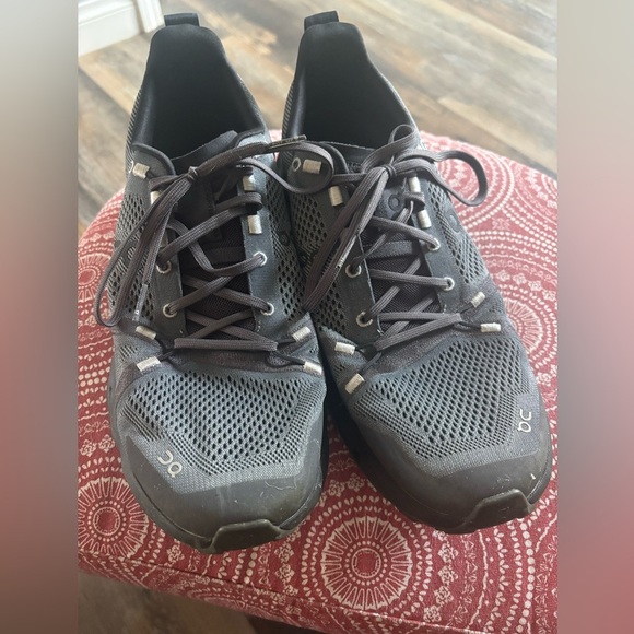 On Cloud Men’s Cloudsurfer Running Shoes Size 11.5 Trail Eclipse Black - Picture 1 of 7